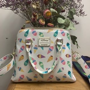 Loungefly ice cream princess’s bag and wallet